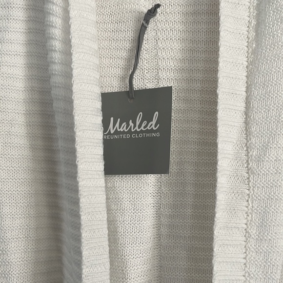 Hooded Knit Cardigan, Size L - Picture 2 of 9